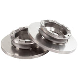 Transit Custom Transit Fwd Rear Solid Brake Discs X2 288MM With Abs Ring & Single Rear Wheels 2015-2023
