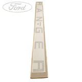 BODY MOULDINGS BLACK