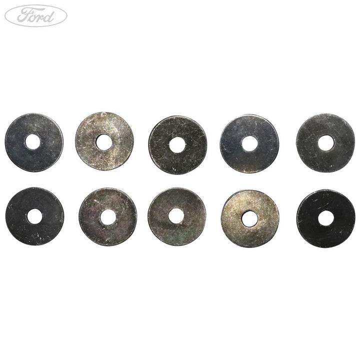 RADIATOR GRILLE AND FRONT BUMPER FLAT WASHER PACK OF 10
