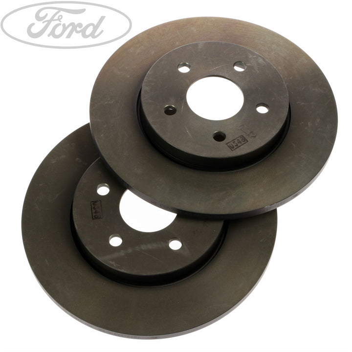 MONDEO MK3 2.0 2.2 TDCI REAR SOLID BRAKE DISCS PAIR 280MM