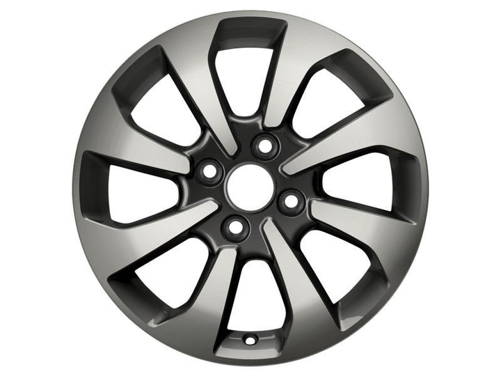 SET OF 4 ALLOY WHEELS WITH FITTING  05/2017