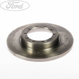 TRANSIT MK7 REAR SOLID BRAKE DISCS 284MM PAIR TWIN AXLE