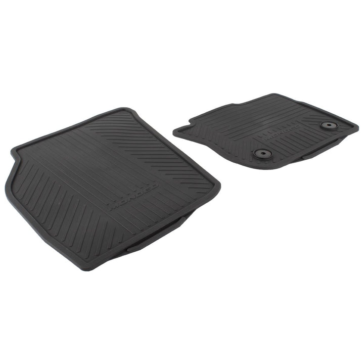MONDEO FROM 09/2014 RUBBER FLOOR MATS FRONT,BLACK