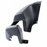 TRANSIT VAN O/S DRIVERS SIDE REAR BUMPER END CAP CARBON BLACK 2024-ONWARDS