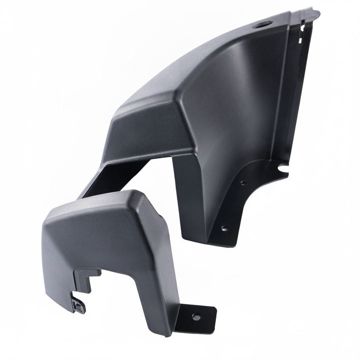 TRANSIT VAN O/S DRIVERS SIDE REAR BUMPER END CAP CARBON BLACK 2024-ONWARDS