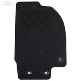 KA FRONT & REAR CARPET CAR FLOOR MATS BLACK 2003-2008