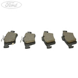 FOCUS REAR BRAKE PADS FOR VENTED DISC 2014-2019