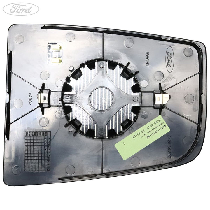 TRANSIT N/S WIDE ANGLE MIRROR GLASS POWER FOLD BACK