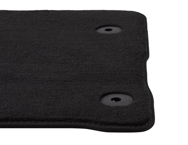 KUGA 12/2019-02/2024 VELOUR FLOOR MATS FRONT AND REAR,BLACK