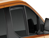 CLIMAIR®* WIND DEFLECTORS FOR FRONT DOOR WINDOWS FOR TRANSIT TOURNEO AND CUSTOM, TRANSPARENT, 2012 - ONWARD