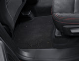 KUGA 12/2019-02/2024 VELOUR FLOOR MATS FRONT AND REAR,BLACK