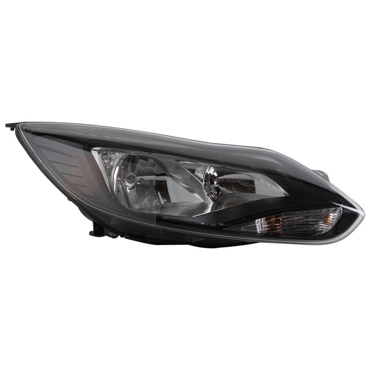 FOCUS FRONT O/S HEADLIGHT HEADLAMP UNIT BLACK RHD 11-15
