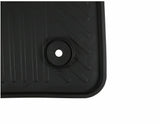 TOURNEO CUSTOM 08/2012-09/2023 RUBBER FLOOR MATS FRONT,BLACK