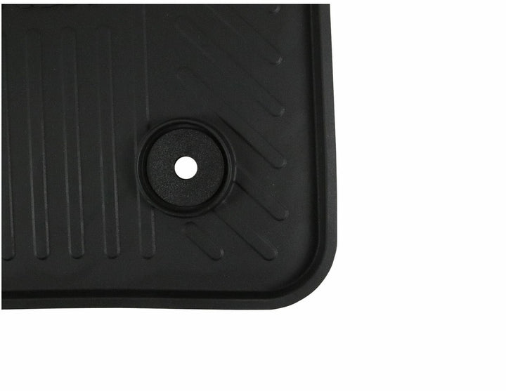 TOURNEO CUSTOM 08/2012-09/2023 RUBBER FLOOR MATS FRONT,BLACK