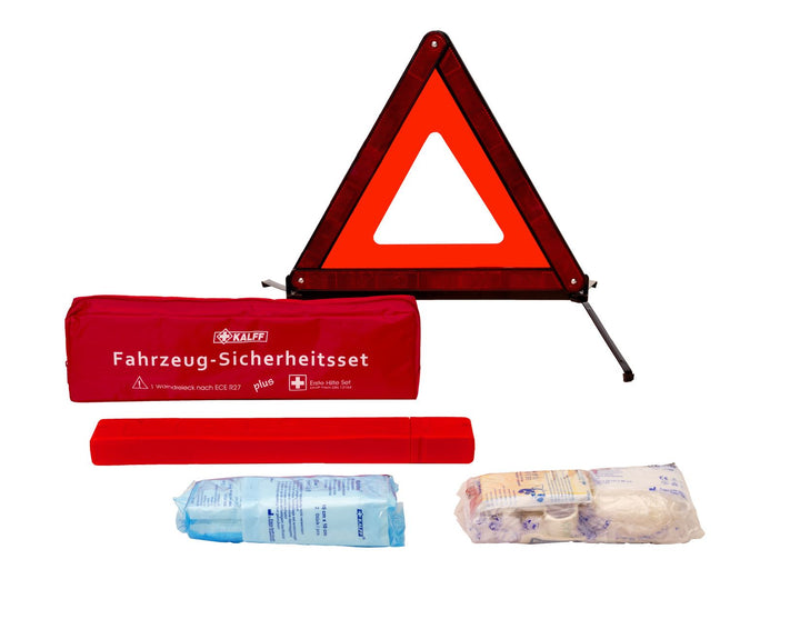 KALFF* SAFETY PACK IN RED NYLON BAG,STANDARD 