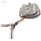 REAR MUFFLER AND PIPE