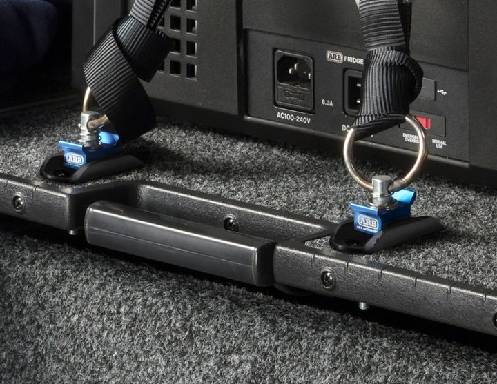ARB* CARGO TRACK AND LOAD RING KIT FOR COOLBOX TIE DOWN,SET OF 2
