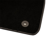 FIESTA MK6 FRONT & REAR FLOOR MAT KIT LIMITED LOGO 2015-19