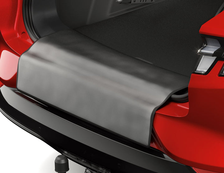 MUSTANG MACH-E LOAD COMPARTMENT MAT REVERSIBLE, BLACK WITH MACH-E LOGO, 2020 - ONWARDS