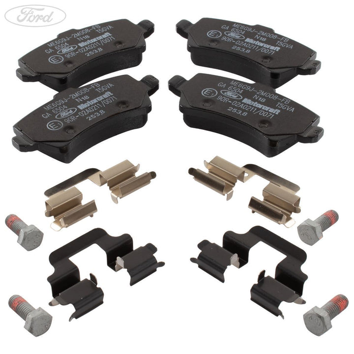 GALAXY MONDEO S-MAX MOTORCRAFT REAR BRAKE PADS AXLE SET