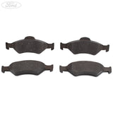 FIESTA KA MOTORCRAFT FRONT BRAKE PAD AXLE SET