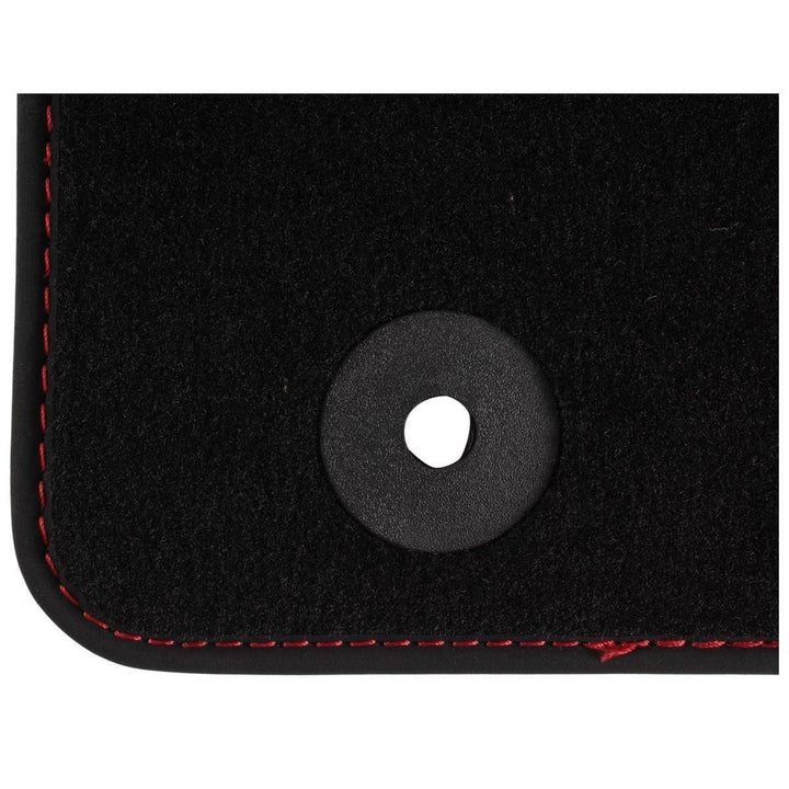FOCUS FRONT & REAR CONTOUR FLOOR MATS KIT VELOUR 2015-