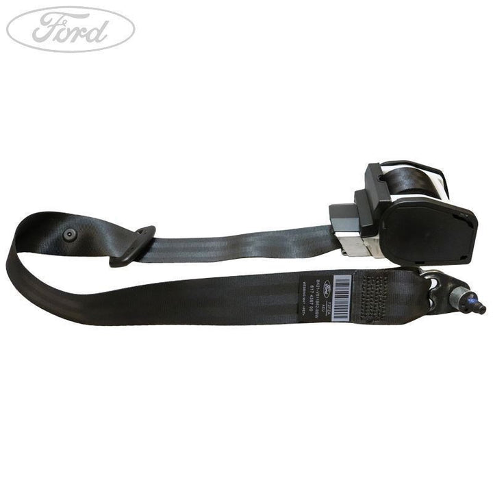 TRANSIT CUSTOM REAR SEAT BELT BLACK 2012- 2ND ROW