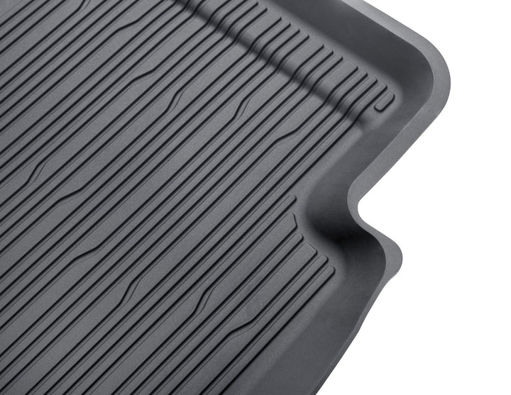 KUGA REAR RUBBER FLOOR MATS IN TRAY STYLE WITH RAISED EDGES, BLACK, 2019 - ONWARD