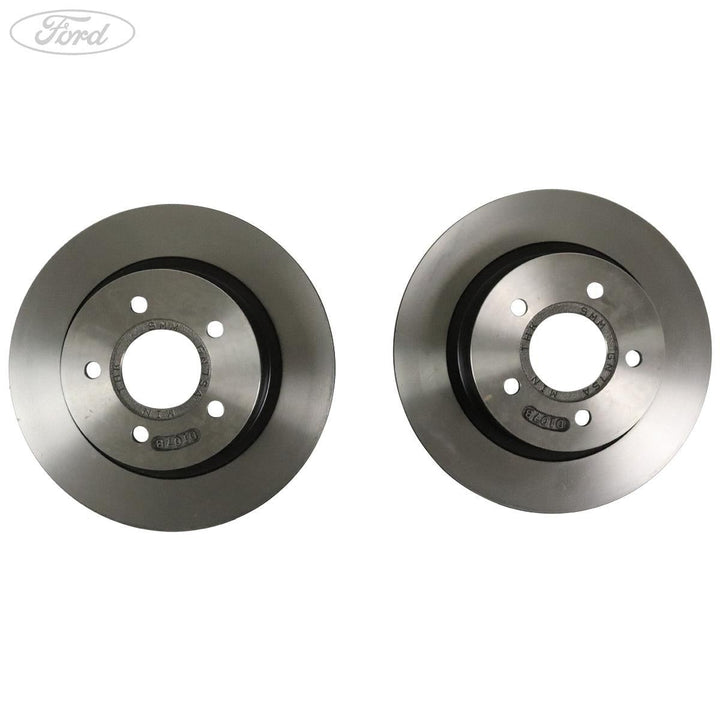 TRANSIT CONNECT REAR SOLID BRAKE DISCS PAIR SET 02-12
