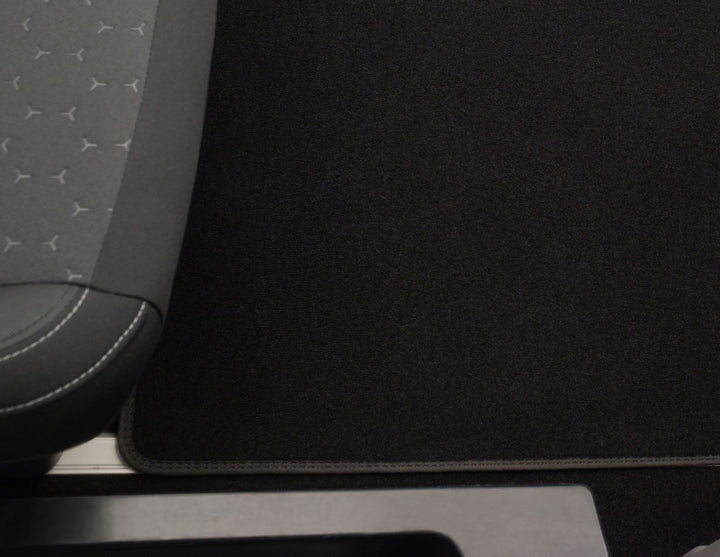 TOURNEO CUSTOM REAR CARPET FLOOR MAT CONTOURED BLACK BETWEEN 2ND & 3RD ROW SEATS CONFERENCE SEATING 2023-ONWARDS