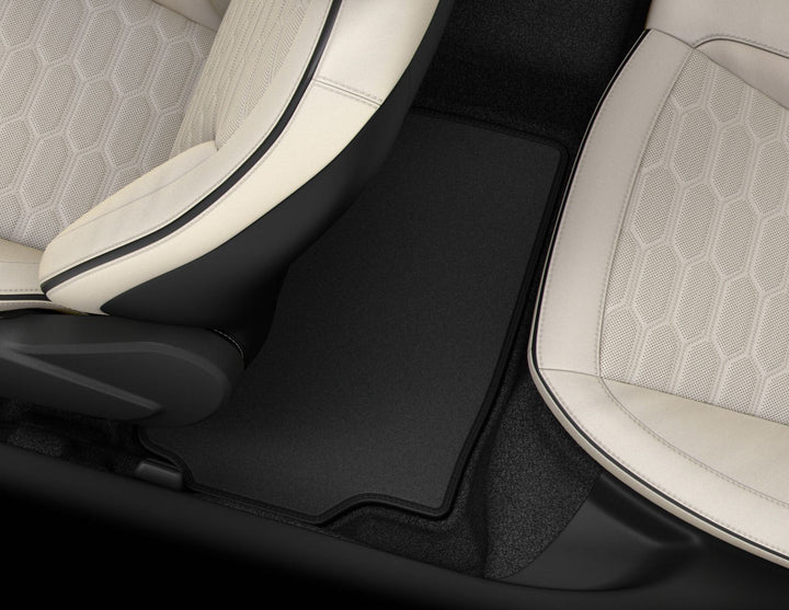 MONDEO FROM 09/2014 VELOUR FLOOR MATS ,FRONT AND REAR,BLACK