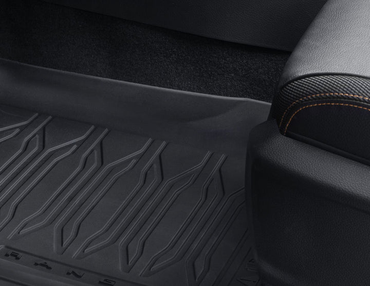 RANGER TKE SUPER SINGLE FRONT & REAR BLACK RUBBER FLOOR MATS 2019- ONWARDS