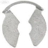 FRONT DOORS, HINGES & WEATHERSTRIPS RETAINING RING PACK OF 5
