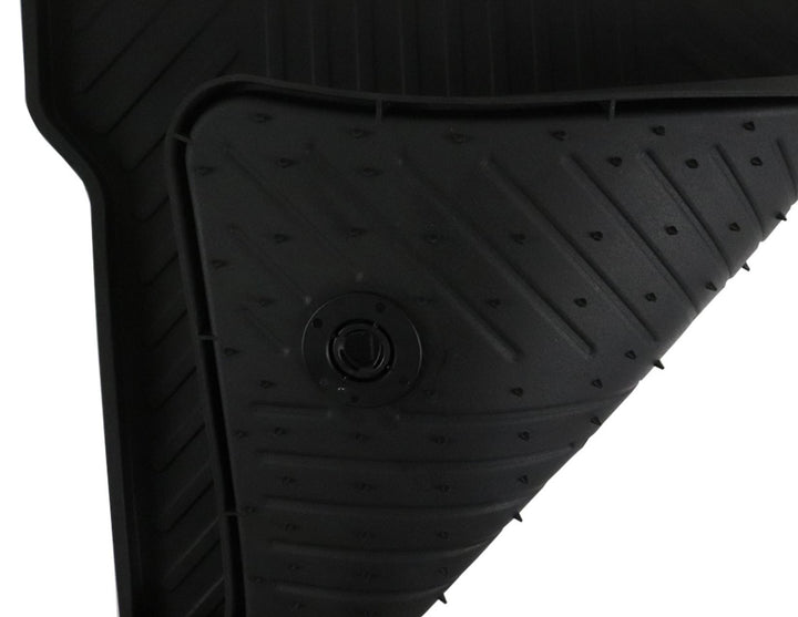 TOURNEO CUSTOM 08/2012-09/2023 RUBBER FLOOR MATS FRONT,BLACK