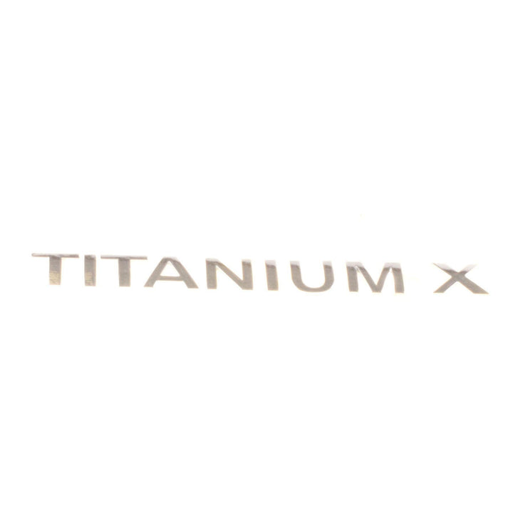 S-MAX TITANIUM X TAILGATE NAME PLATE BADGE EMBLEM