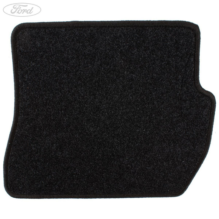 FIESTA FRONT & REAR CARPET FLOOR MATS CONTOURED SET SATIN BLACK AUTOMATIC 2002-2008