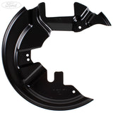 FIESTA B-MAX FRONT N/S LEFT BRAKE DISC SPLASH SHIELD 2012-