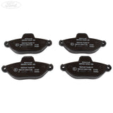 KA 1.2 MPI Motorcraft Front Brake Pads Set 2009-2016