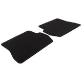 FIESTA MK6 FUSION REAR CONTOUR FLOOR MAT SET VELOUR BLACK
