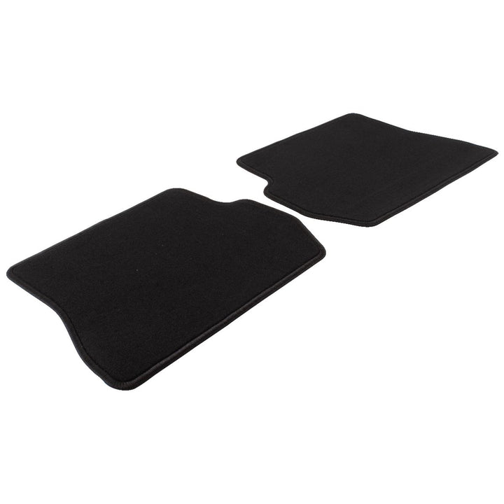 FIESTA MK6 FUSION REAR CONTOUR FLOOR MAT SET VELOUR BLACK