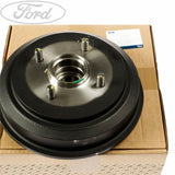 FUSION FIESTA SINGLE REAR BRAKE DRUM & WHEEL HUB 203MM 2001–2012