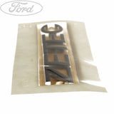 REAR TAILGATE ZETEC TAILGATE NAME PLATE BADGE EMBLEM