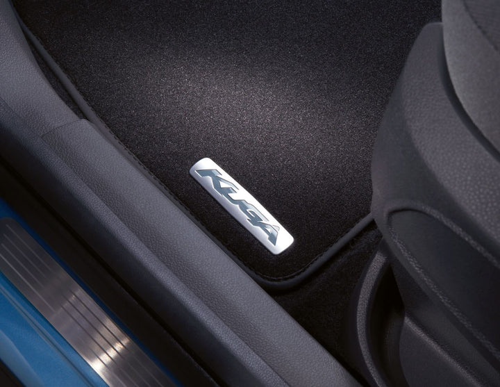 KUGA 01/2008-10/2012 VELOUR FLOOR MATS FRONT,BLACK