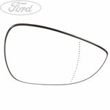 FIESTA O/S RIGHT REPLACEMENT HEATED MIRROR GLASS