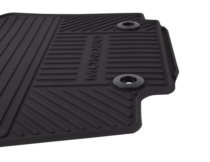 MONDEO 03/2007-08/2014 RUBBER FLOOR MATS FRONT,BLACK