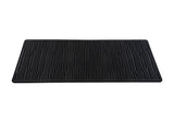 TRANSIT/TOURNEO CUSTOM RUBBER FLOOR MATS REAR,BLACK