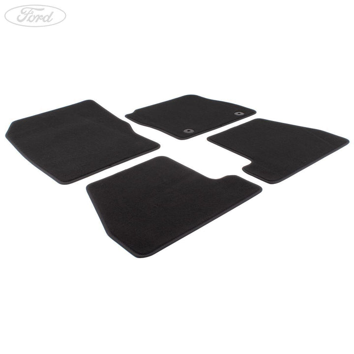 FOCUS ST FRONT & REAR FLOOR MATS SET VELOUR 2012-2014