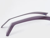 RANGER DOUBLE CAB CLIMAIR®* WIND DEFLECTORS FOR FRONT DOOR WINDOWS, BLACK, 2012 - ONWARD