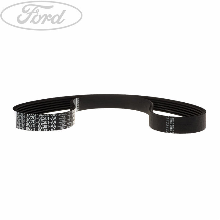 FIESTA 16V DRIVE BELT KIT V-RIBBED