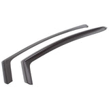 FIESTA 09/2008-06/2017 CLIMAIR®* WIND DEFLECTORS FOR FRONT DOOR WINDOWS,BLACK